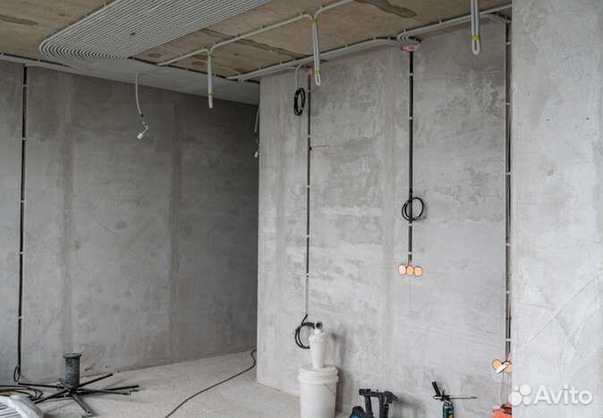 Штробление стен Электромонтаж. Электрик