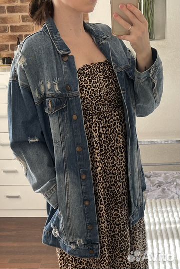 Куртка джинсовая (S)