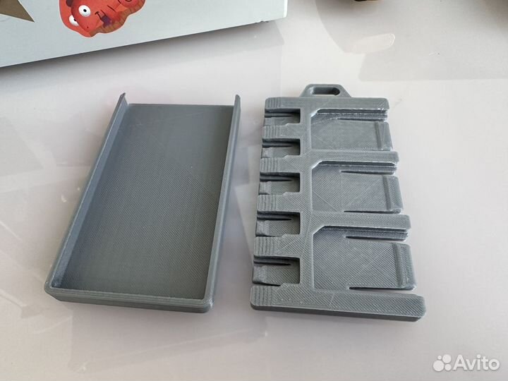 Картхолдек для карт microSD на 3d