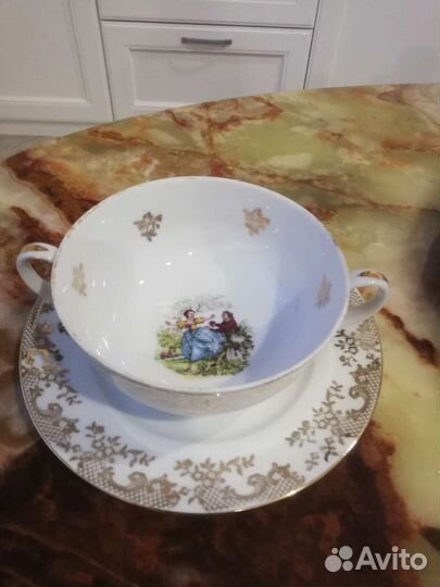 Фарфор, Limoges, розетки, супницы, салатники