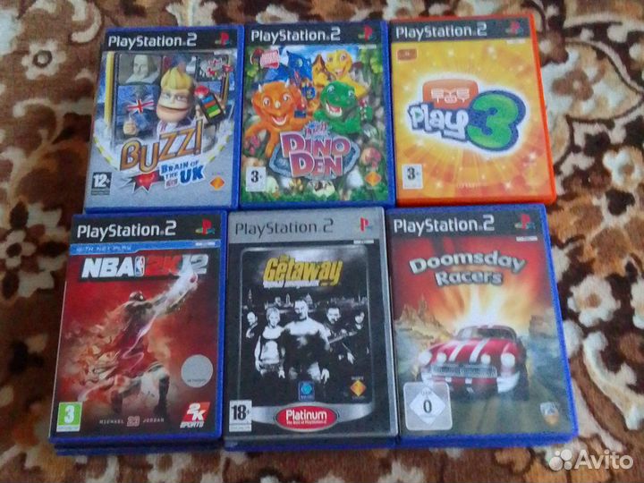 Диски на ps2 лицензия