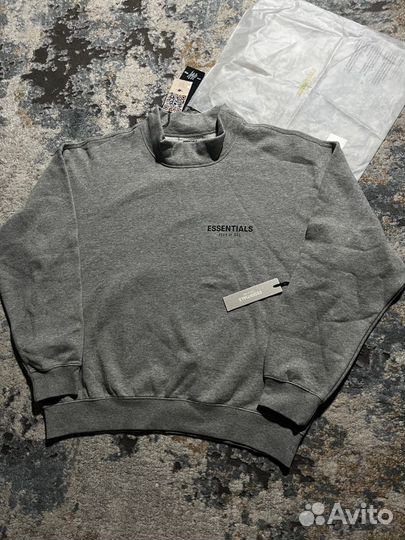 Свитшот Fear of God essentials Mock Neck Sweat