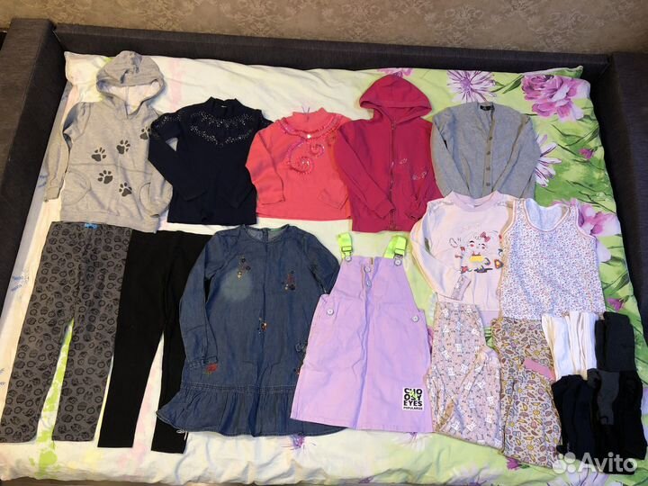 Вещи пакетом 7-8 лет