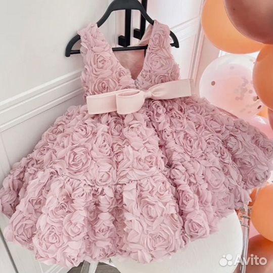 Нарядное платье для девочки 104 - 128