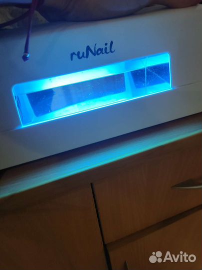 Ультрафиолетовая лампа для ногтей. 9Вт 808