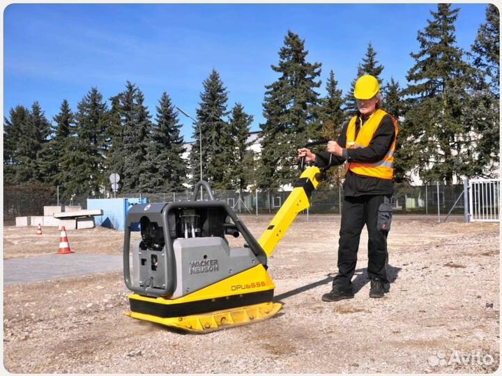 Аренда виброплиты 520 кг Wacker Neuson DPU 6555