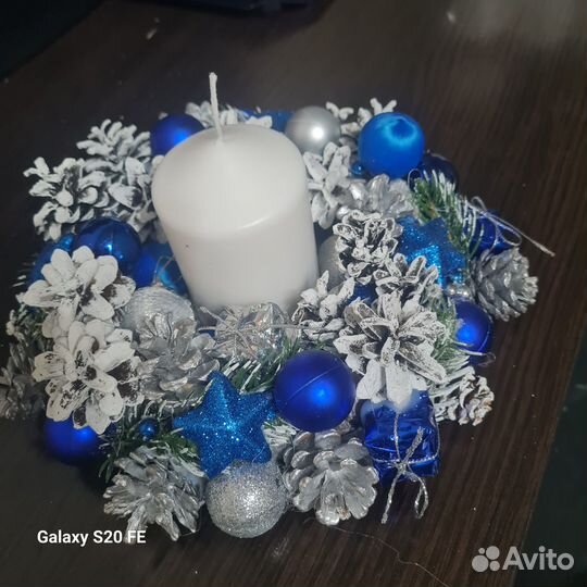 Подсвечник новогодний