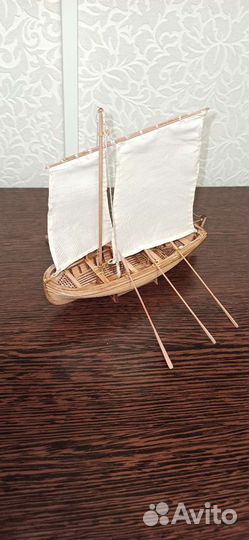 Парусно гребной ял 6 модель