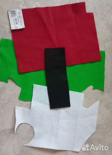 Отрез ткани флис,футер,пакетом