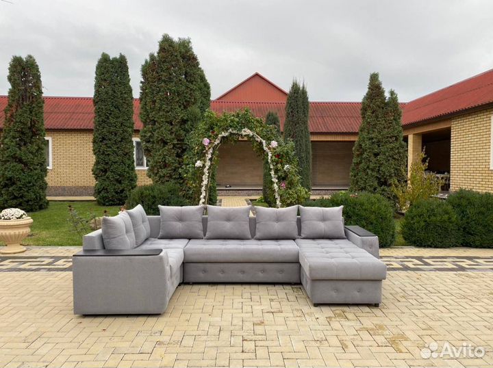 Кухонный угловой диван со спальным местом