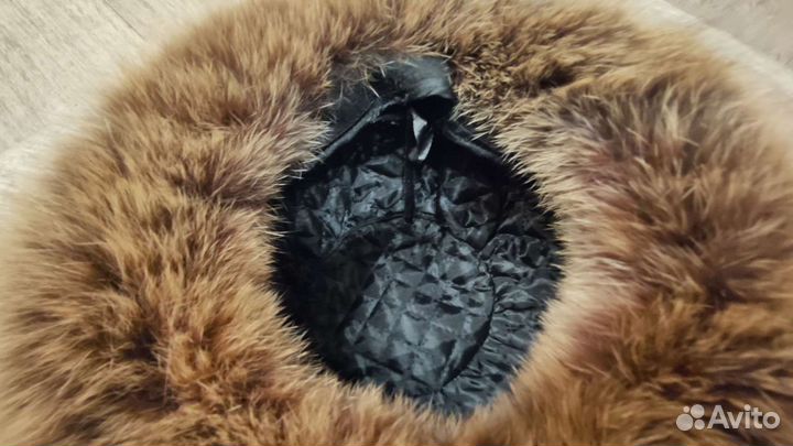 Женский лисий берет, разм (56-58)