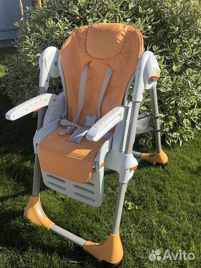 Стульчик для кормления chicco polly