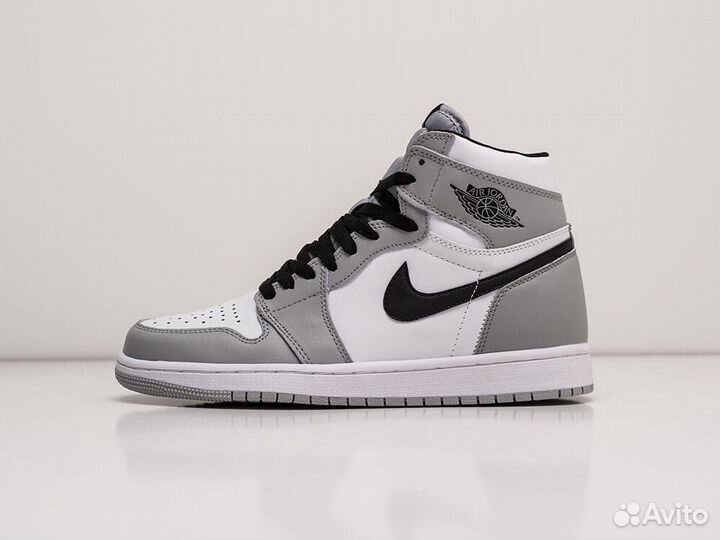 Кроссовки Air Jordan 1 Light Grey (36-45)