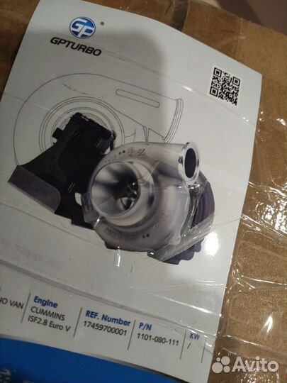 Турбокомпрессор для ISF 2.8