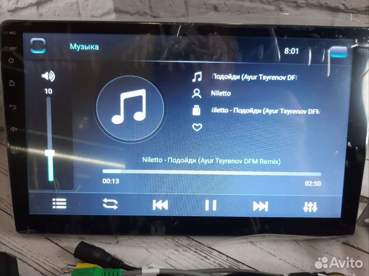 Магнитола андройд 10.1 диагональ