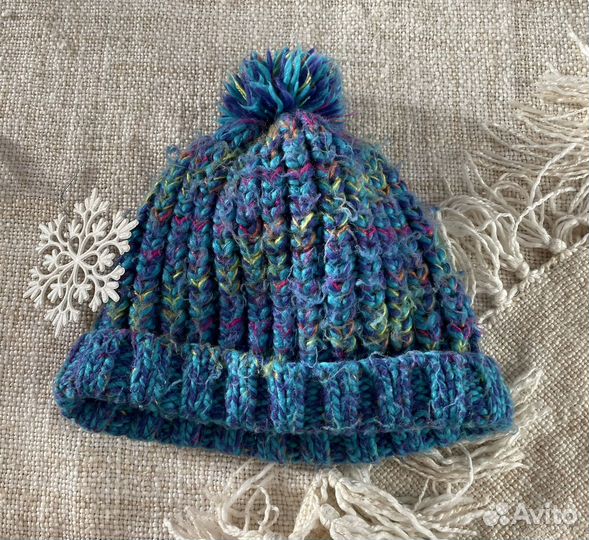 Комплект шапка и шарф для девочки