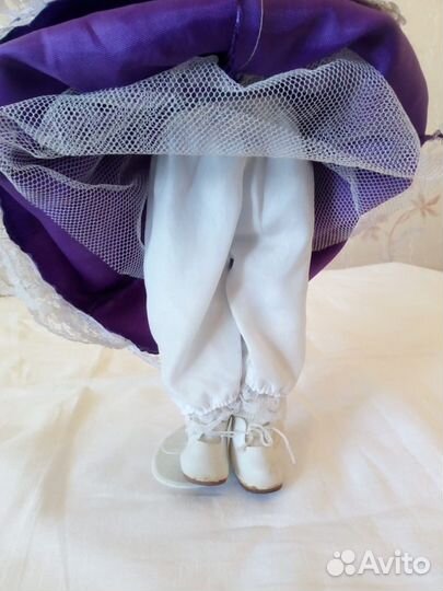 Кукла редкая фарфоровая коллекционная 40 см