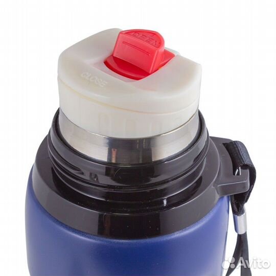 Термос для напитков 750мл(нерж.сталь,пробка с терм