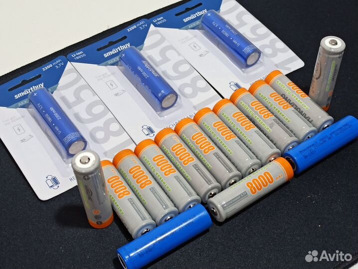 Аккумулятор 18650 в ассортименте