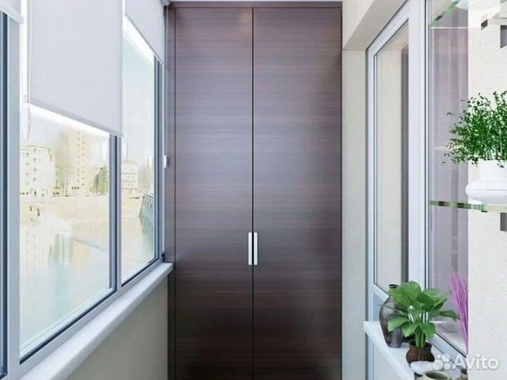 Шкаф на балкон бесплатный замер