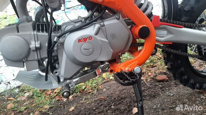 Питбайк kayo basic TT125 EA 17/14 KRZ (п/автомат)