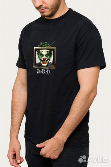 Футболка Print015 - черный. Оптом