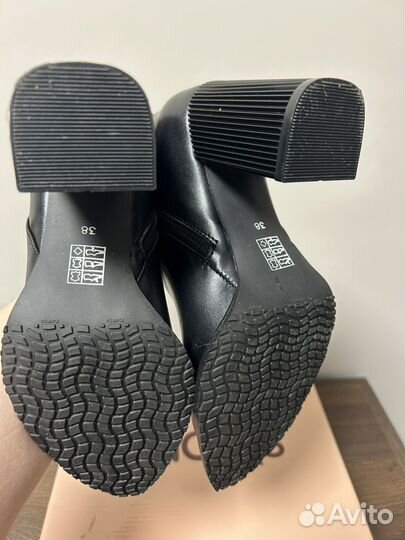 Ботильоны натуральная кожа