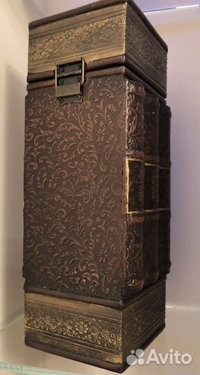 Подарочный Мини бар шкатулка деревянная «Книга»