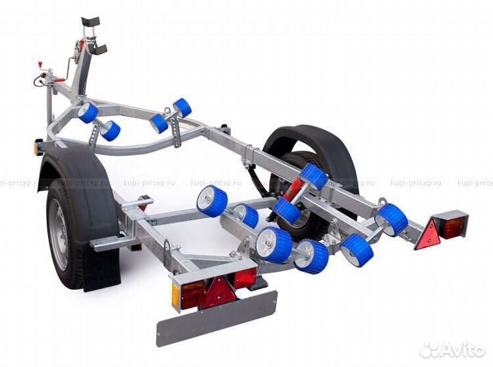 Прицеп для лодки мзса 81771C исп.103 (ролики)