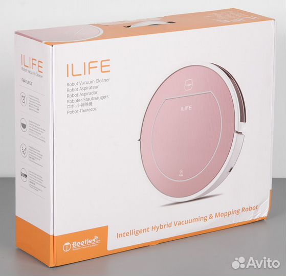 Ilife V7s Plus, робот пылесос, новый