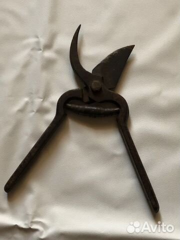 Старенький секатор СССР винтаж