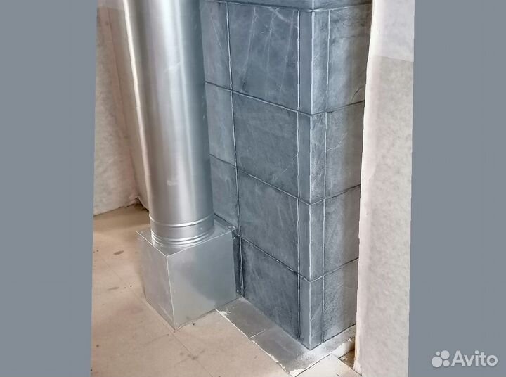 Печь камин талькомагнезит