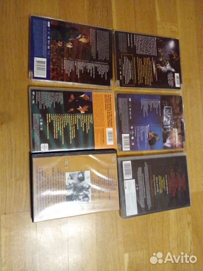 Концерты и клипы на двд