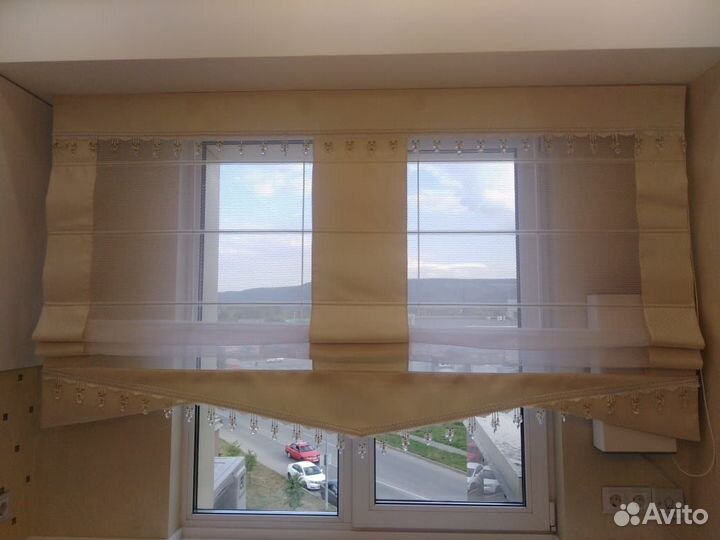 Пошив штор, ламбрекенов, покрывал