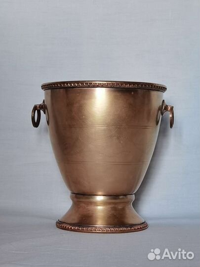 Ведро для шампанского латунное