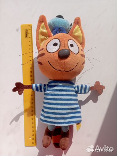 Три кота Коржик мягкая игрушка