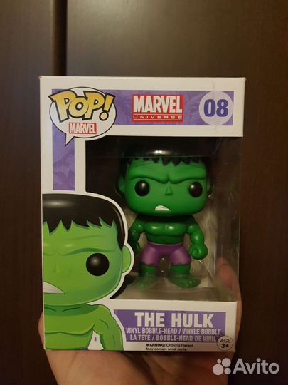 Funko Pop Marvel The Hulk 08