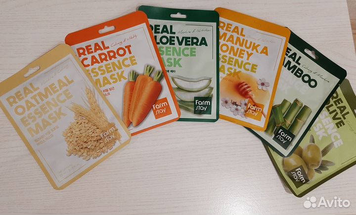 Тканевая маска для лица Корея