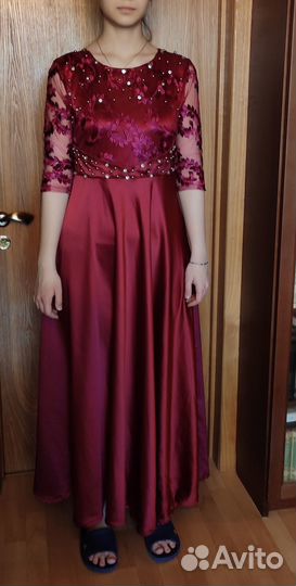 Платье вечернее, на выпускной, свадьбу - 44-46 р