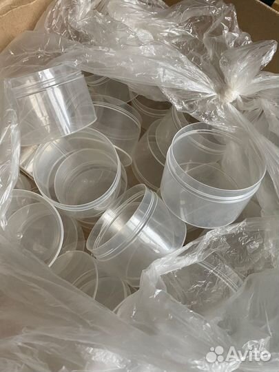 Пластиковые банки с крышкой Перинт Шарм 450 мл