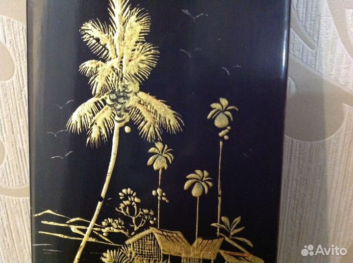 Винтаж Панно Вьетнам 70-е годы