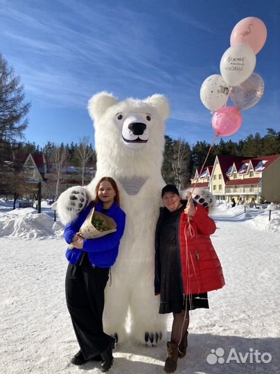 Поздравление Белого Медведя/Зайца Челябинск