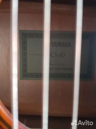 Гитара Yamaha c40 3/4