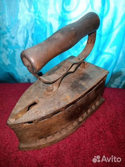Утюг угольный,раритетный