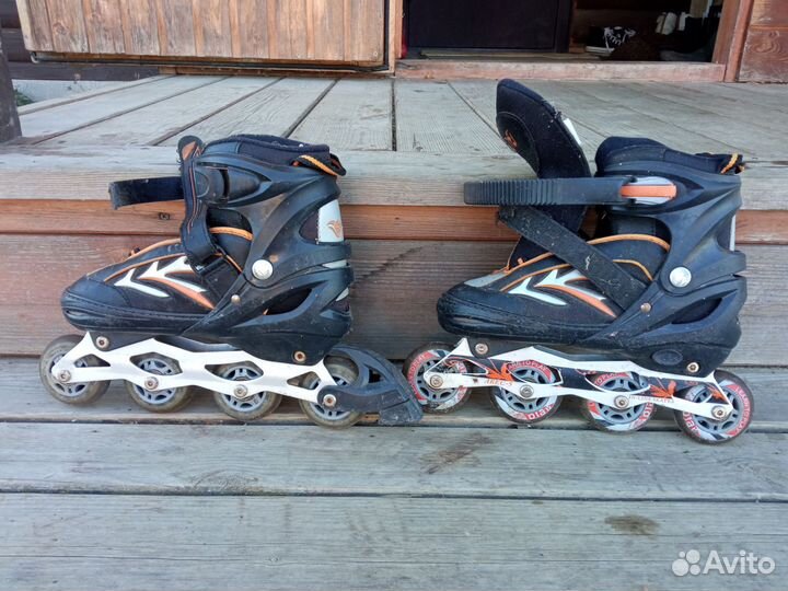 Роликовые коньки детские раздвижные