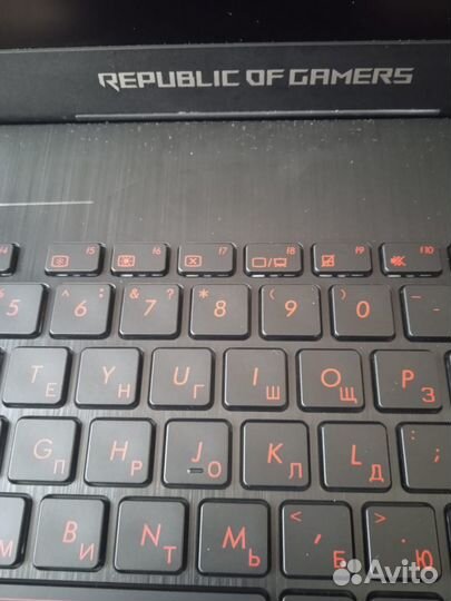 Игровой ноутбук asus rog strix