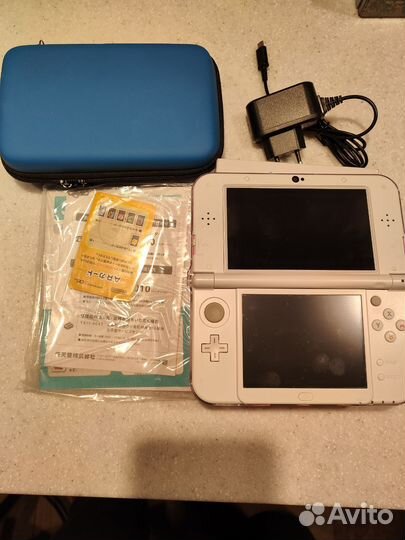 New Nintendo 3ds xl прошитая японка розовая