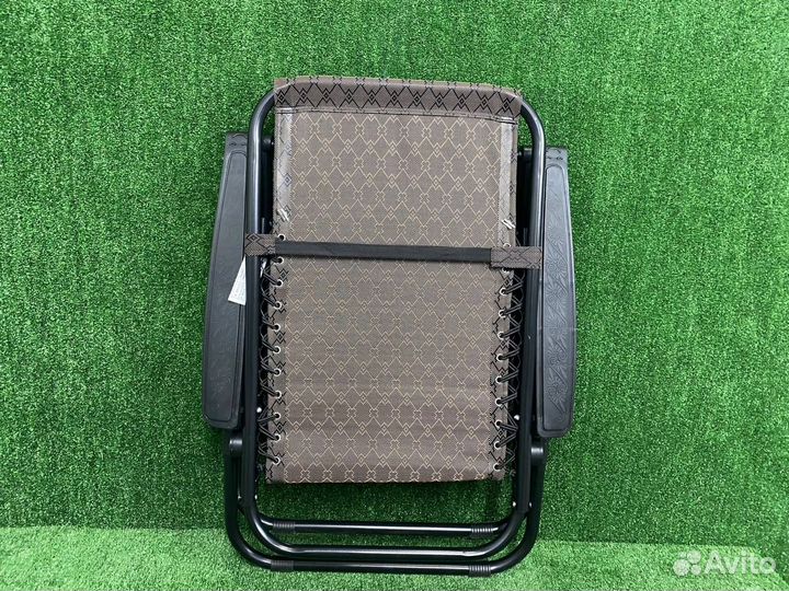 Шезлонг складной туристический