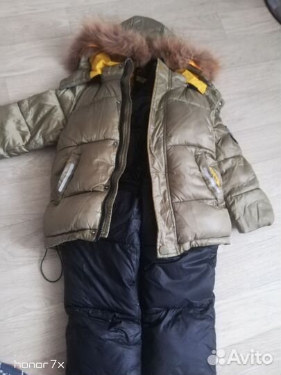 Костюм зимний на мальчика 98