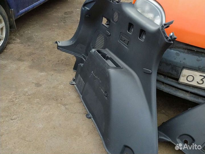 Обшивка багажника hyundai grand santa fe 2018 год